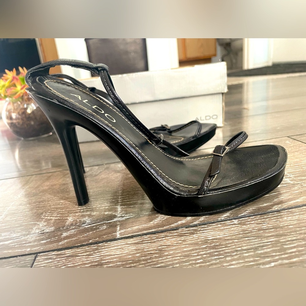 🖤 ALDO black stiletto heels. “Lana” design
